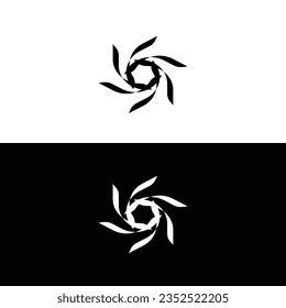 Ilustración de la plantilla de logotipo del vector de círculo	