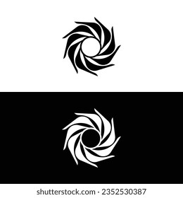 Ilustración de la plantilla de logotipo del vector de círculo  
