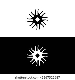 Circle vector logo template illustration	