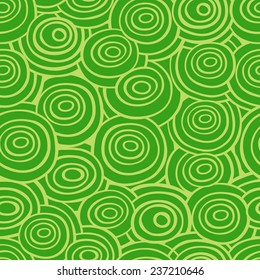 circle vector seamless pattern