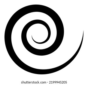 Circle vector, silhouette vector, isolated illustration abstract pattern on white background