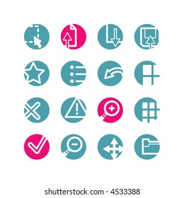circle viewer icons