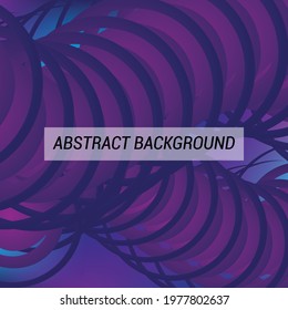 circle wave abstract background with purple and pink color.
