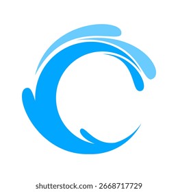 Vector de diseño de ilustración de onda circular
