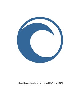 Circle Wave Logo Template V