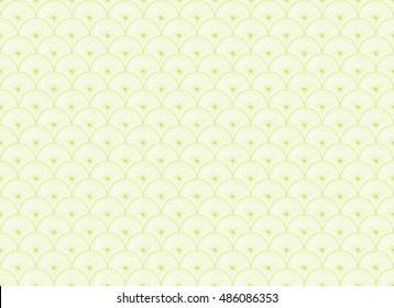 Circle Wave Vector Pattern Background Design