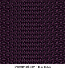 Circle Wave Vector Pattern Background Design