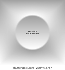 circle web button template. gray circle background