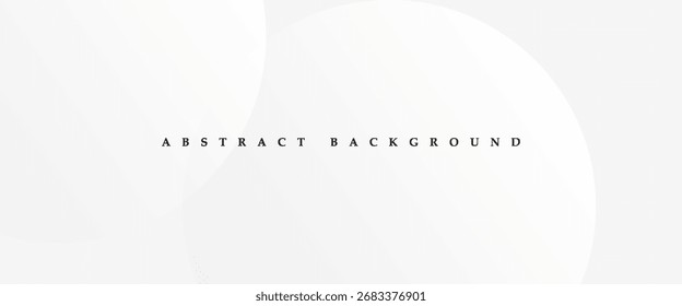circle white background. abstract white gradient color background with curve and swirl lines decoration