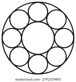 Circle-Based Abstract Symbol Coll ection