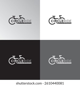 CIRCLERIDE bicycle brand logo design