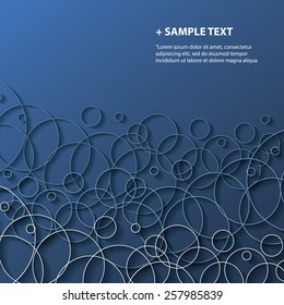 Circles - Abstract Background Design Template