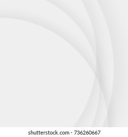 Circles abstract grey background
