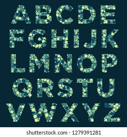 Circles Abstract Typography