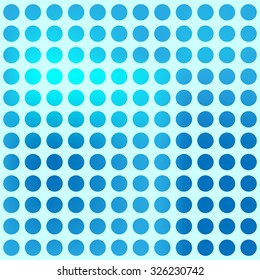 circles background blue