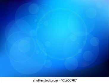 circles background blue abstract modern background, transparent circles