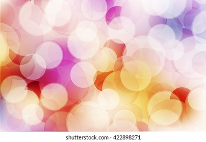 Circles background colorful