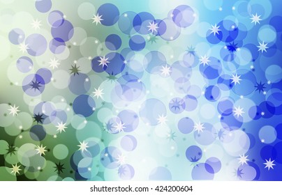 Circles background colorful