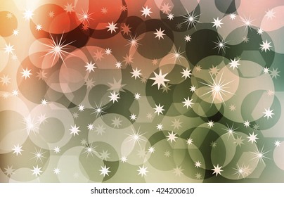 Circles background colorful