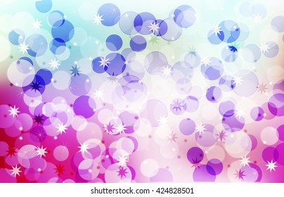 Circles background colorful