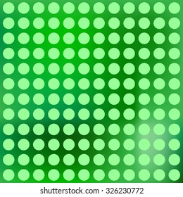 circles background green
