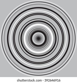 Circles black white and grey