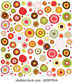 circles  colorful pattern