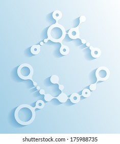  Circles Concept Background Eps10