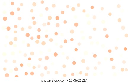 Circles confetti falling on transparent background. Round, dot vector background. Abstract colorful confetti flying in the air. Vector holiday illustration with circles confetti.