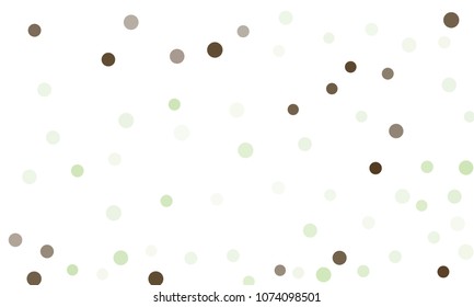 Circles confetti falling on transparent background. Round, dot vector background. Abstract colorful confetti flying in the air. Vector holiday illustration with circles confetti.