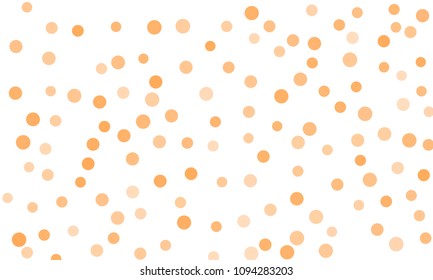 Circles confetti falling on transparent background. Round, dot vector background. Abstract colorful confetti flying in the air. Vector holiday illustration with circles confetti.