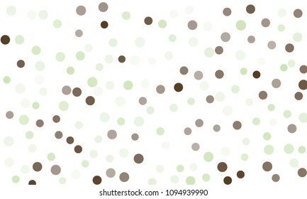 Circles confetti falling on transparent background. Round, dot vector background. Abstract colorful confetti flying in the air. Vector holiday illustration with circles confetti.