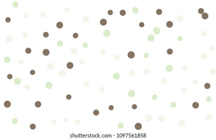 Circles confetti falling on transparent background. Round, dot vector background. Abstract colorful confetti flying in the air. Vector holiday illustration with circles confetti.