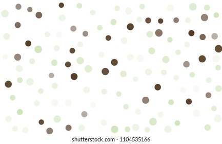 Circles confetti falling on transparent background. Round, dot vector background. Abstract colorful confetti flying in the air. Vector holiday illustration with circles confetti.