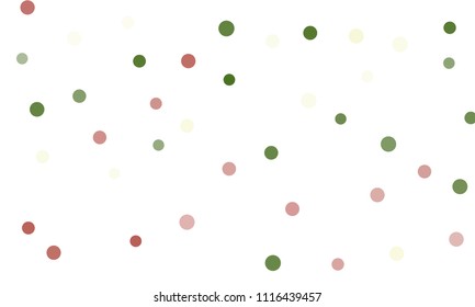 Circles confetti falling on transparent background. Round, dot vector background. Abstract colorful confetti flying in the air. Vector holiday illustration with circles confetti.