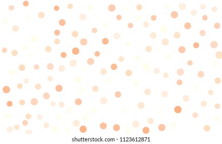 Circles confetti falling on transparent background. Round, dot vector background. Abstract colorful confetti flying in the air. Vector holiday illustration with circles confetti.