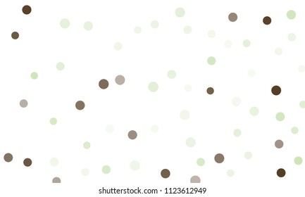 Circles confetti falling on transparent background. Round, dot vector background. Abstract colorful confetti flying in the air. Vector holiday illustration with circles confetti.