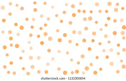 Circles confetti falling on transparent background. Round, dot vector background. Abstract colorful confetti flying in the air. Vector holiday illustration with circles confetti.