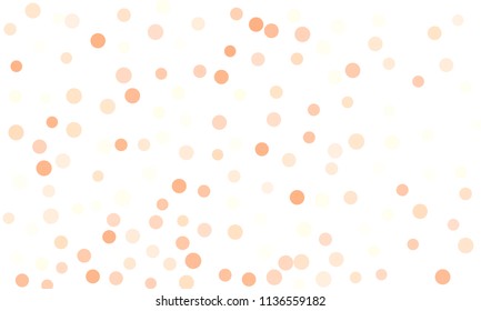 Circles confetti falling on transparent background. Round, dot vector background. Abstract colorful confetti flying in the air. Vector holiday illustration with circles confetti.