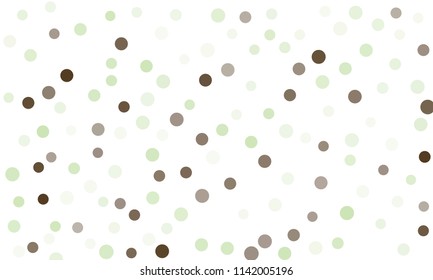 Circles confetti falling on transparent background. Round, dot vector background. Abstract colorful confetti flying in the air. Vector holiday illustration with circles confetti.