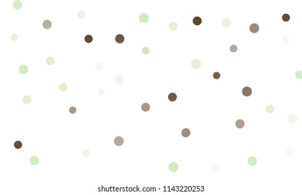 Circles confetti falling on transparent background. Round, dot vector background. Abstract colorful confetti flying in the air. Vector holiday illustration with circles confetti.
