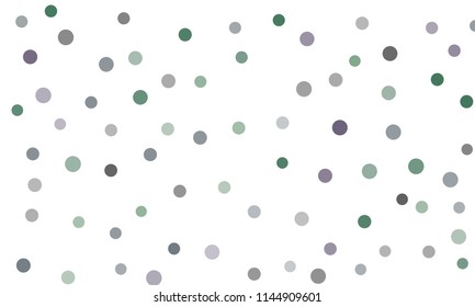 Circles confetti falling on transparent background. Round, dot vector background. Abstract colorful confetti flying in the air. Vector holiday illustration with circles confetti.
