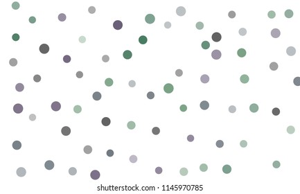 Circles confetti falling on transparent background. Round, dot vector background. Abstract colorful confetti flying in the air. Vector holiday illustration with circles confetti.