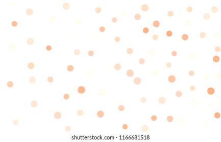 Circles confetti falling on transparent background. Round, dot vector background. Abstract colorful confetti flying in the air. Vector holiday illustration with circles confetti.