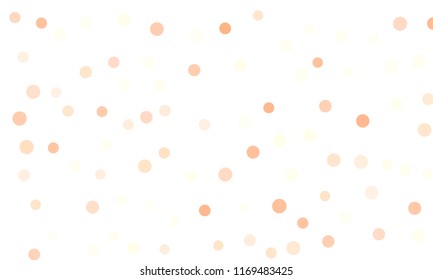 Circles confetti falling on transparent background. Round, dot vector background. Abstract colorful confetti flying in the air. Vector holiday illustration with circles confetti.