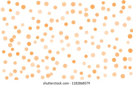 Circles confetti falling on transparent background. Round, dot vector background. Abstract colorful confetti flying in the air. Vector holiday illustration with circles confetti.
