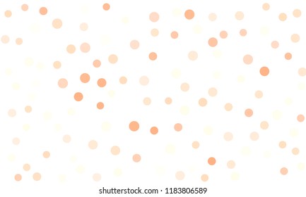 Circles confetti falling on transparent background. Round, dot vector background. Abstract colorful confetti flying in the air. Vector holiday illustration with circles confetti.