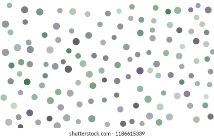 Circles confetti falling on transparent background. Round, dot vector background. Abstract colorful confetti flying in the air. Vector holiday illustration with circles confetti.