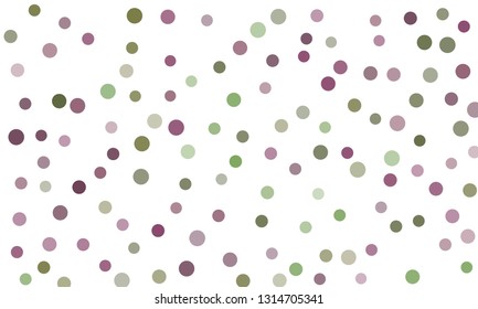 Circles confetti falling on transparent background. Round, dot vector background. Abstract colorful confetti flying in the air. Vector holiday illustration with circles confetti.