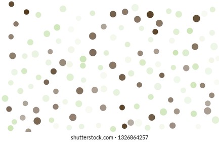 Circles confetti falling on transparent background. Round, dot vector background. Abstract colorful confetti flying in the air. Vector holiday illustration with circles confetti.